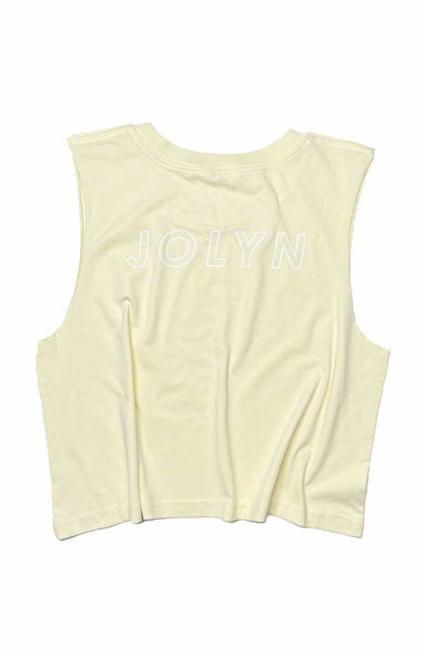 Cropped Terry Tank Butter