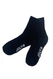 JOLYN Crew Socks Two Pack - Black + White