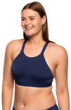 Kaylee Fixed-Back Top - Navy