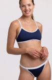 JOLYN Contrast-Dora-Bottom-Navy-Front-close up