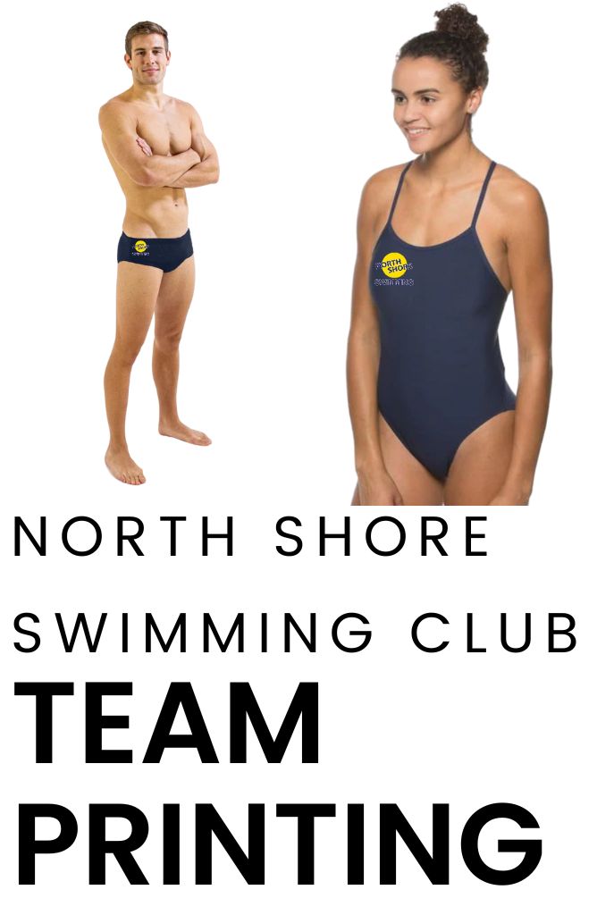 North Shore Swimming Club Printing