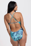 Printed Brandon Fixed-Back Onesie - Wildscape