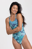 Printed Murray Fixed-Back Onesie - Wildscape
