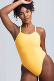 Contrast Perry Fixed-Back Onesie - Mango