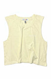 JOLYN Cropped Rep Tank - Butter