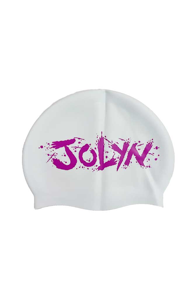 Swim Cap - Graffiti Purple