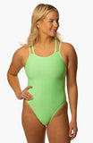 Solid Murray Fixed-Back Onesie - Mint