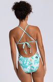 Printed Gavin Tie-Back Onesie - Polly