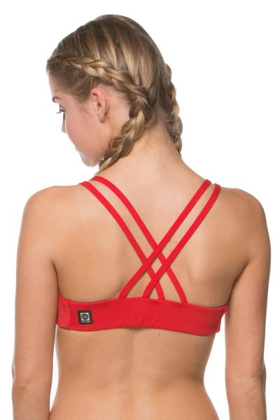 Fendrick Fixed-Back Top - Red