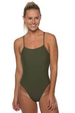 Perry Fixed-Back Onesie - Army