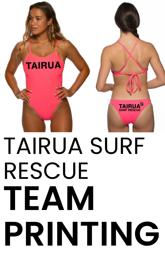 Tairua Surf Rescue Printing