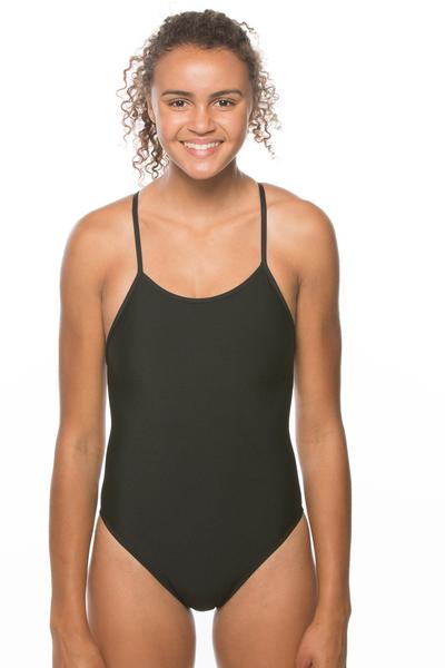 Perry Fixed-Back Onesie - Black