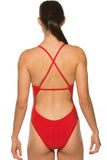 Scotty Fixed-Back Onesie - Red