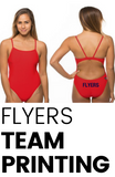 Flyers Swim Club Printing