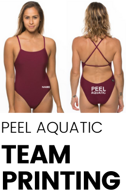 Peel Aquatic Swim Club Printing