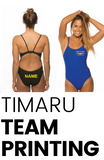 Timaru Swim Club Printing