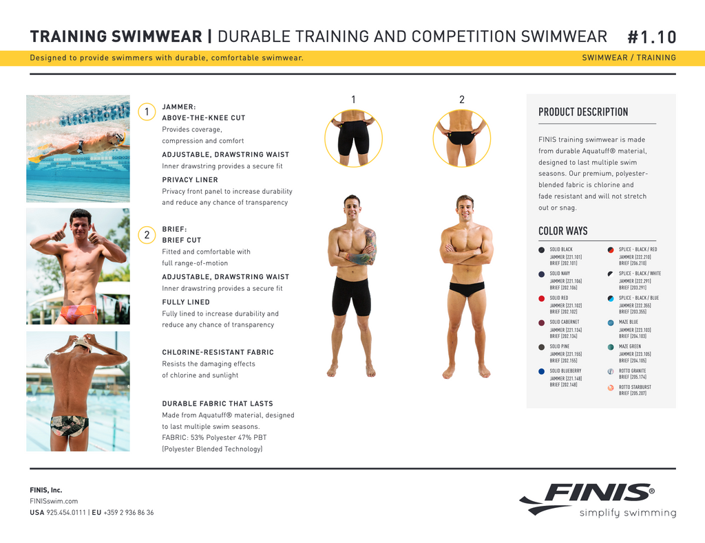 Swim Brief Cabernet :: FINIS Australia