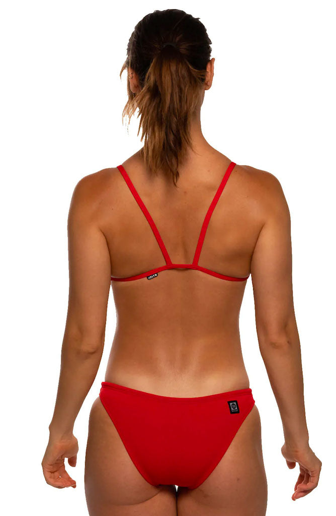 Midl Bikini Swim Bottom - Red