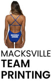 Macksville Swim Club Printing